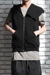 Drkshdw by Rick Owens(梭织卫衣-山地带帽衫) DU17S5286 F 09 BLACK UNI